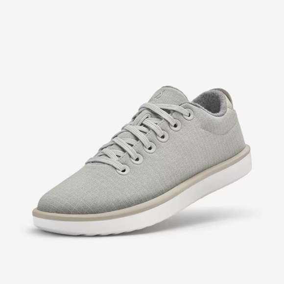 Allbirds Wool Piper Woven Casual Sneakers Gray Size 9 Men’s Lace Up Merino Wool - Picture 1 of 9